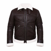 Power 50 Cent Shearling Brown Jacket