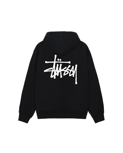 Basic Stussy Black Hoodie