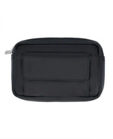 Genuine Leather Vintage Black Belt Pouch For Unisex