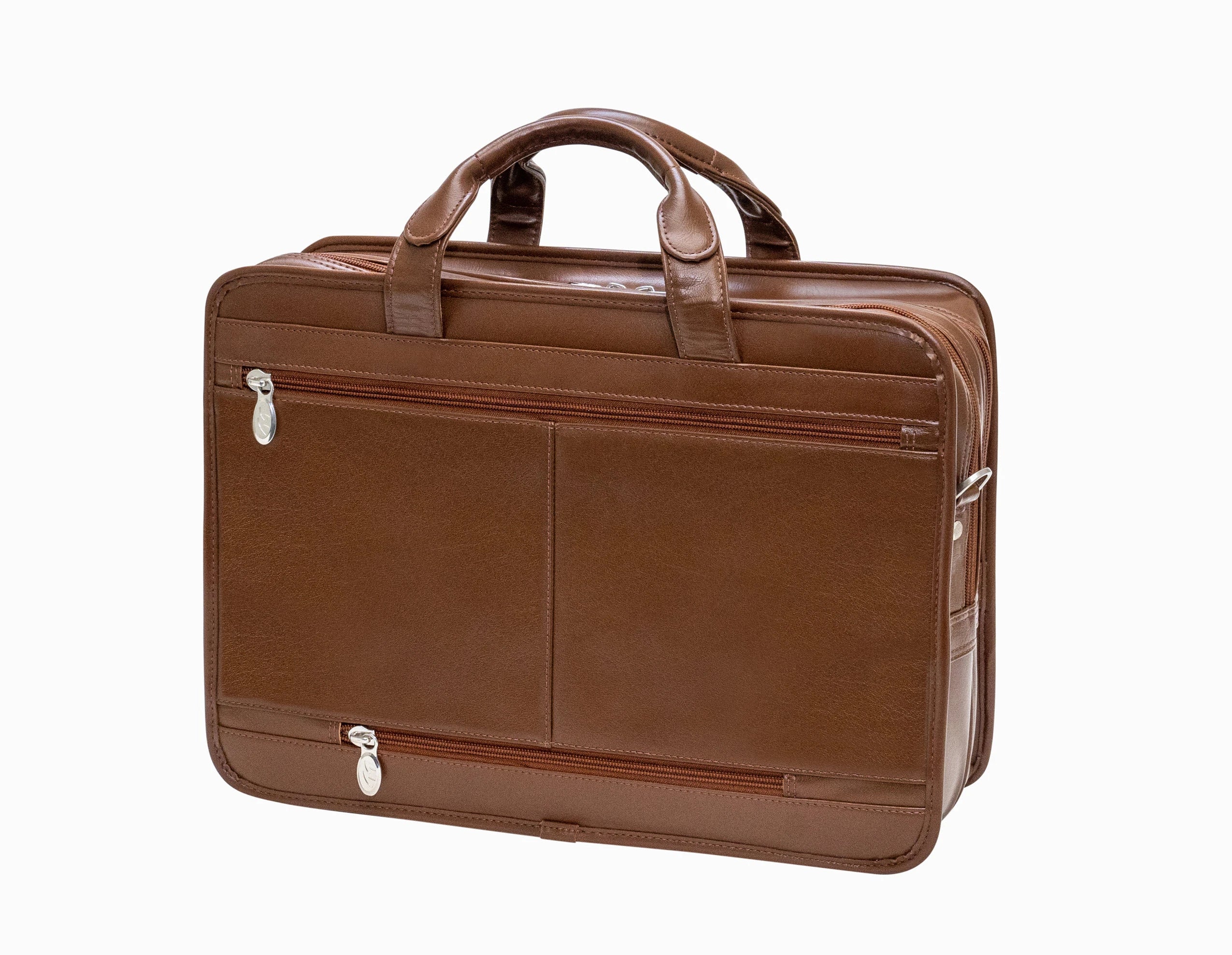 USA Hubbard Brown Leather Briefcase