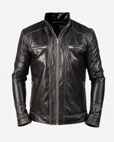 Men-hudson-black-biker-jacket
