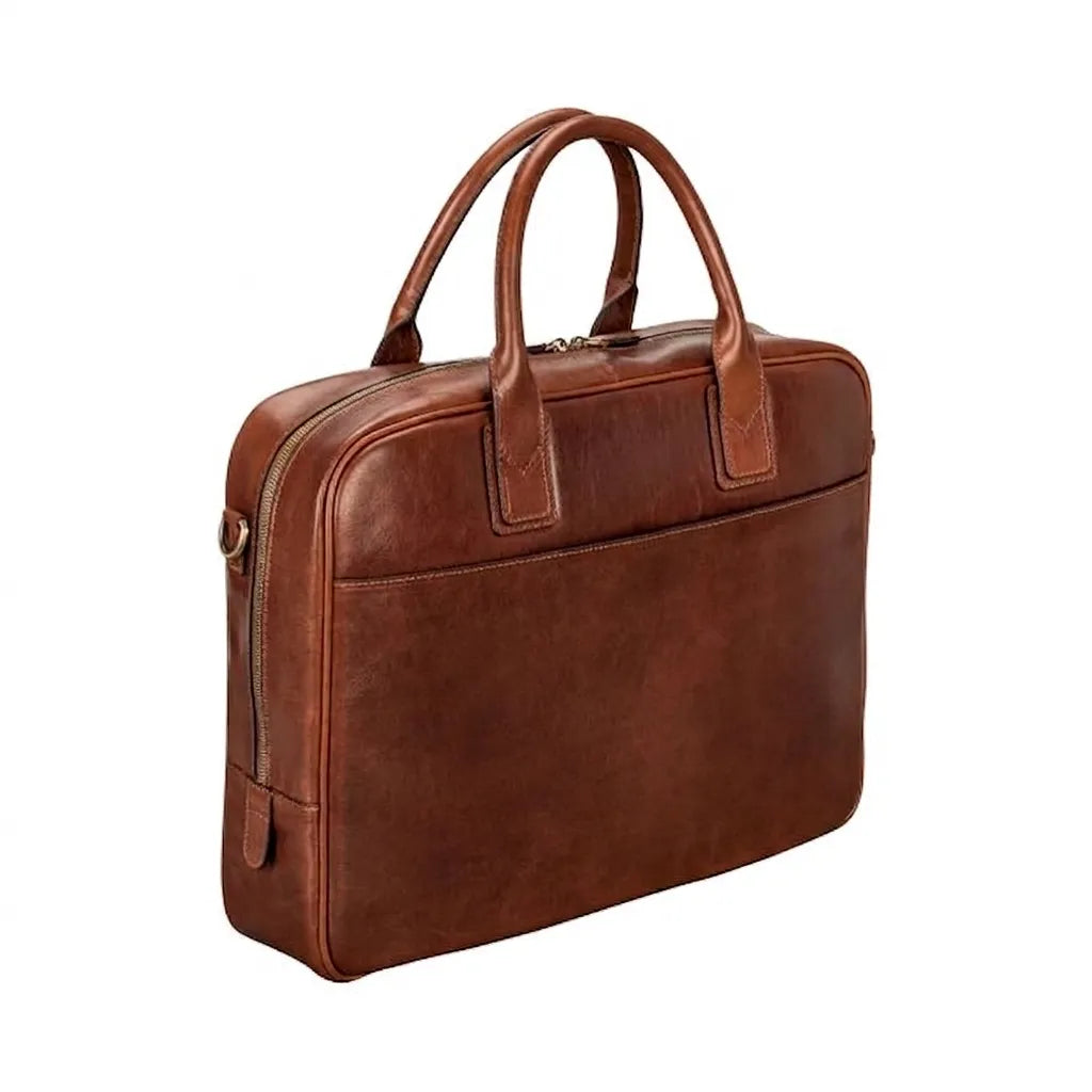 Classic Leather Laptop The Calvino Business Briefcase