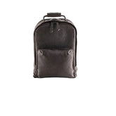 Premium Leather Long Travel Camera Brown Backpack