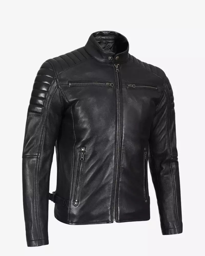 mens-black-cafe-racer-leather-jacket