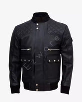 men-black-classic-bomber-leather-jacket