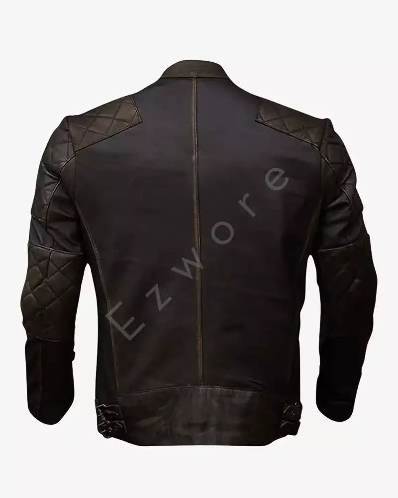 men-brown-distressed-quilted-jacket