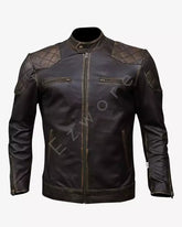 men-brown-distressed-quilted-jacket