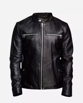 Men-black-detachable-hooded-jacket