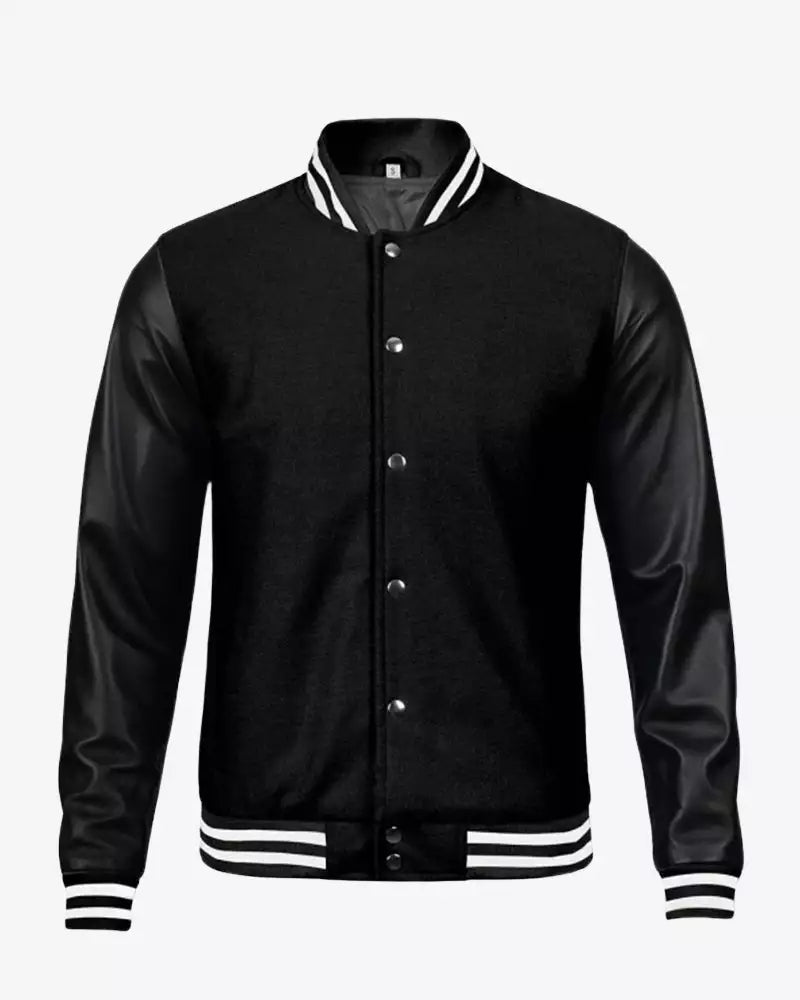 mens-black-varsity-jacket