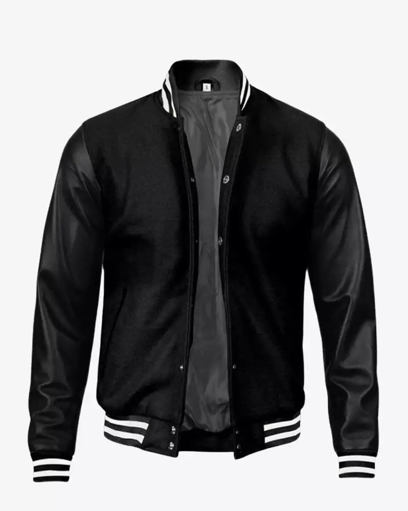 mens-black-varsity-jacket