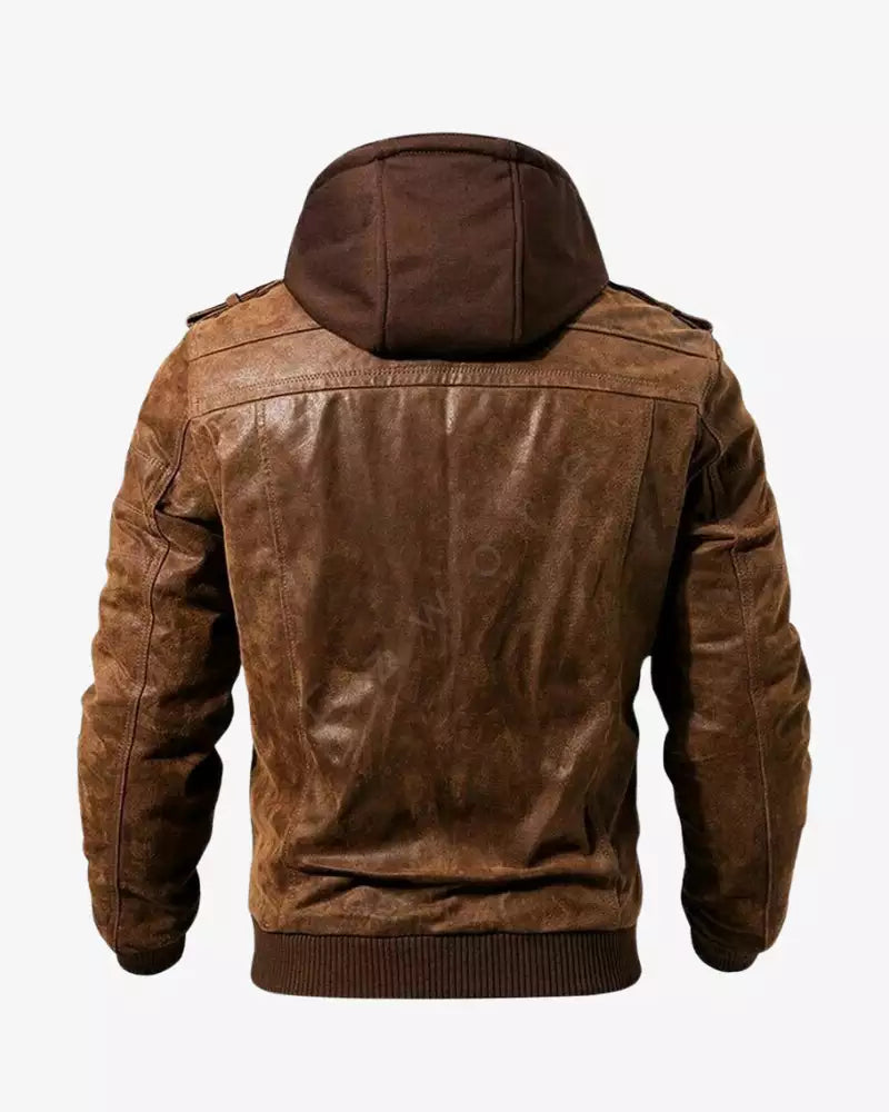 men-s-brown-hooded-jacket