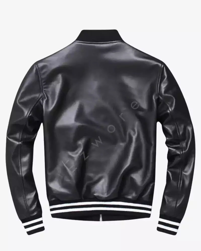 men-s-classic-black-leather-bomber-jacket