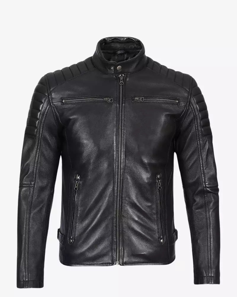 mens-black-cafe-racer-leather-jacket