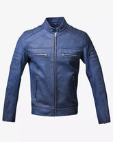 mens-johnson-blue-leather-jacket