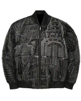 NYC Boro Quilted Pelle Pelle Leather Jacket