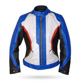Overwatch Soldier 76 Blue Leather Jacket