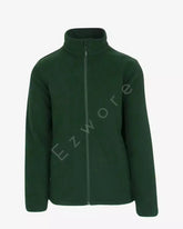 pareman-melange-green-fleece-jacket