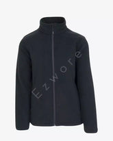 pareman-melange-navy-fleece-jacket
