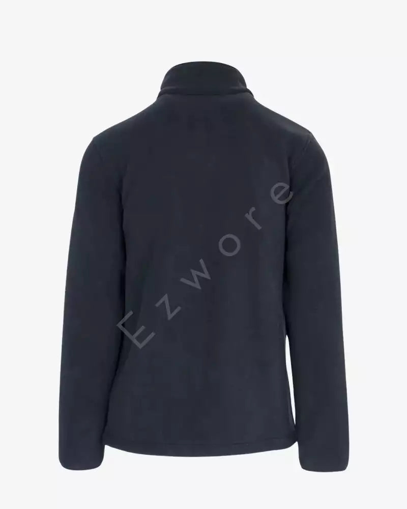 pareman-melange-navy-fleece-jacket