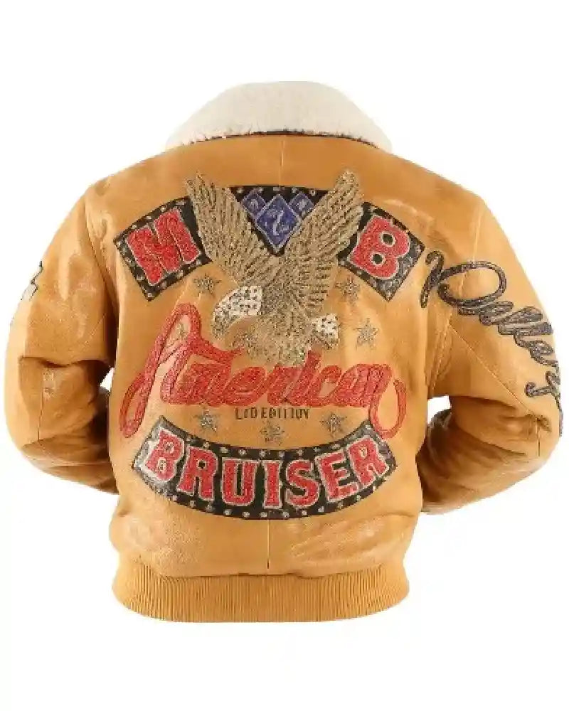 Pelle Pelle American Bruiser Mustard Leather Jacket