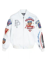 Pelle Pelle American Bruiser Leather White Jacket