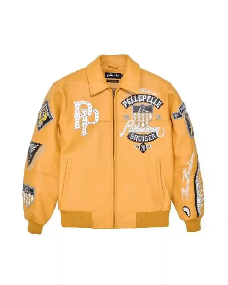 Pelle Pelle American Bruiser Yellow Jacket