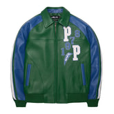 Pelle Pelle Soda Club Tiger Green Leather Jacket