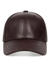 Real Leather Premium Brown Cap For Men