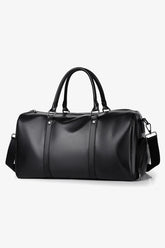 Real Leather Unisex Multi-functional Duffle Travel Bag