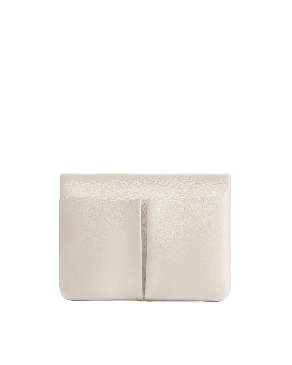 Supreme Women Real Leather Beige Organizer Pouch