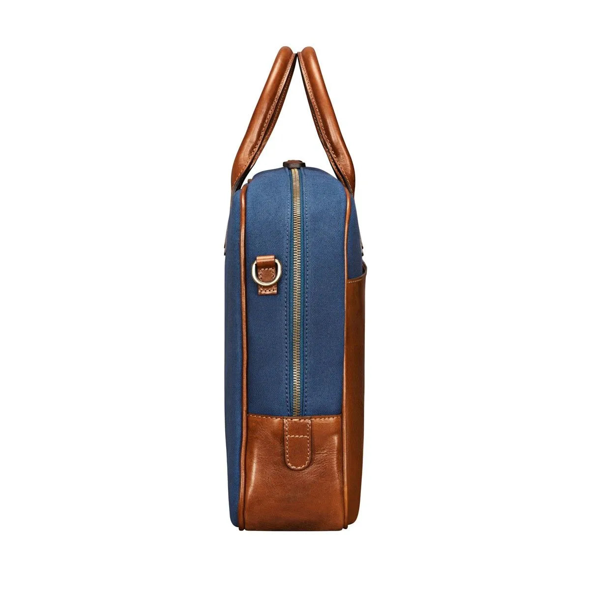 The Calvino Canvas - Men's Leather Laptop Business Bag