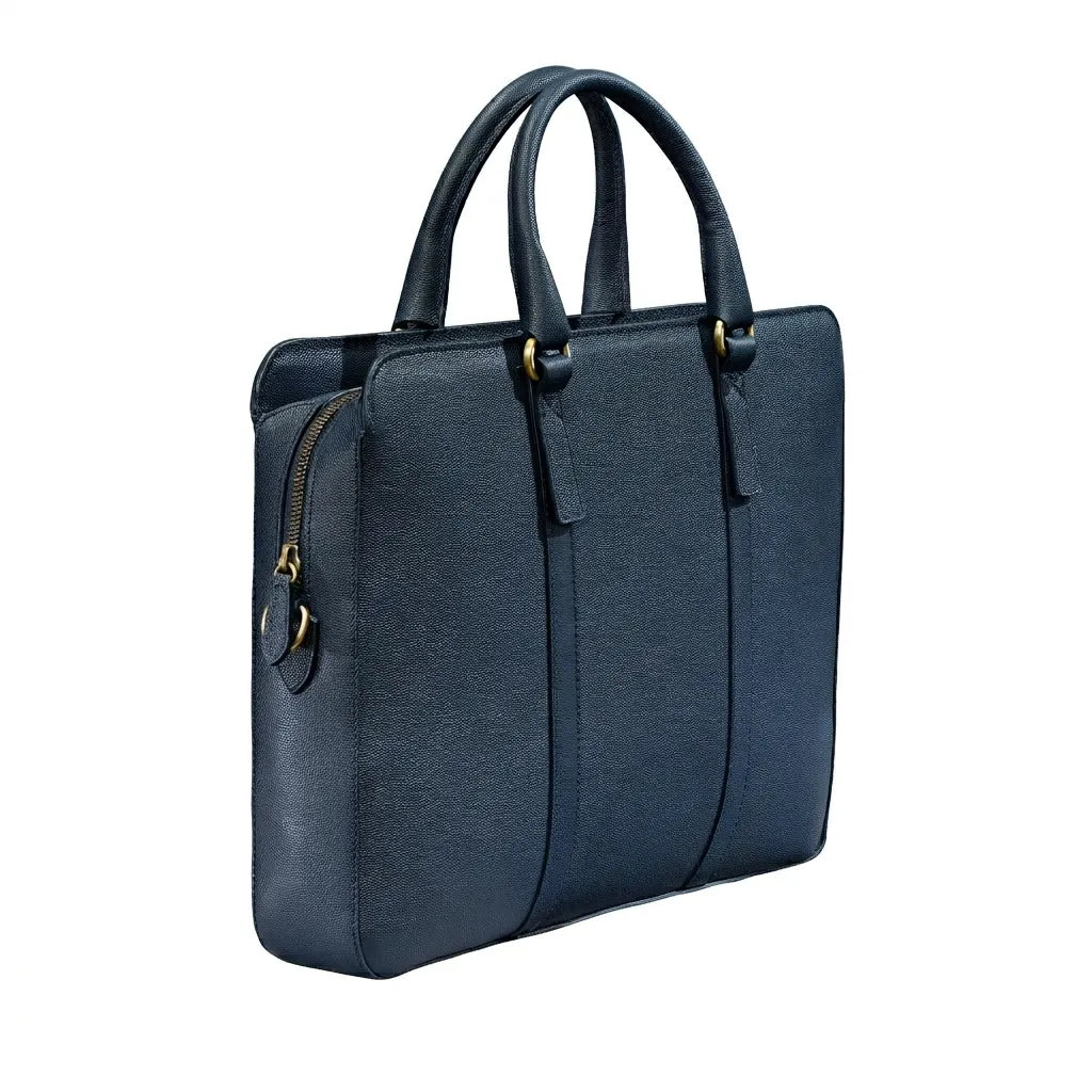The Sorrento Saffiano - Ladies Luxury Leather Laptop Bag