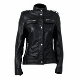 Lara Croft Tomb Raider Black Leather Jacket