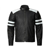 Tyler Durden Mayhem Black Leather Jacket