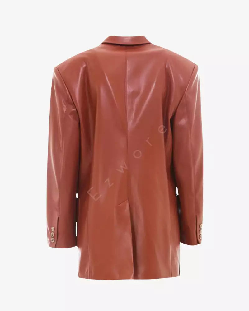 women-oversized-brown-blazer