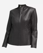 Womens-classic-black-jacket