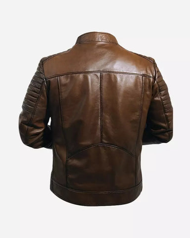 Men Outwear Mars Leather Jacket