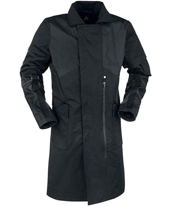 Adam Jensen Deus Ex Black Nylon Coat