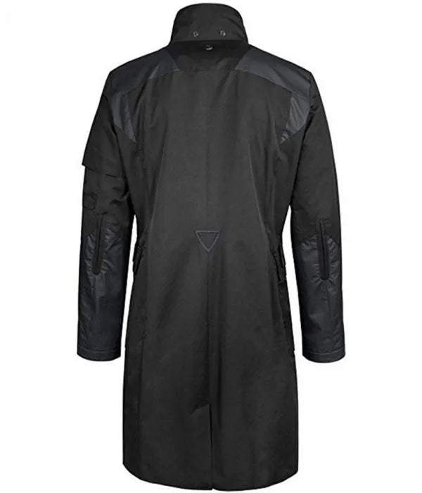 Adam Jensen Deus Ex Black Nylon Coat