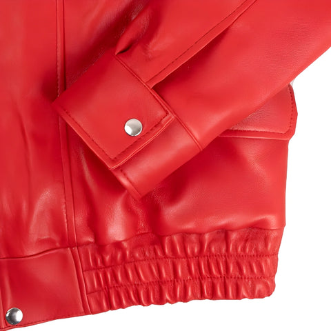 Akira Kaneda Red Capsule Leather Jacket