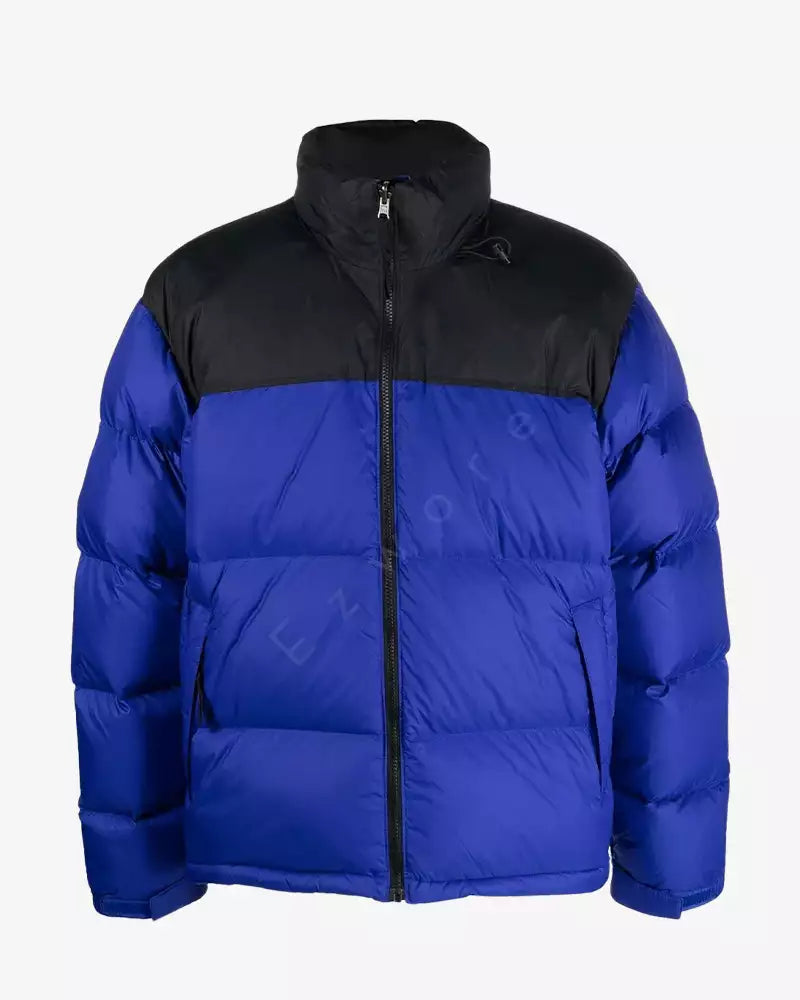 Anorak Man Park Royal Blue Puffer Jacket