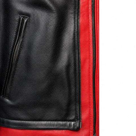 Arkham Knight Red Hood Leather Jacket