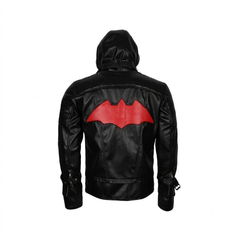 Batman Arkham Knight Hooded Black Jacket