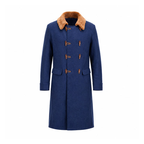 Arthur Morgan Shearling Collar Winter Coat