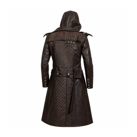 Assassin's Creed Jacob Frye Leather Long Coat