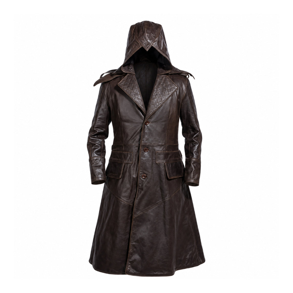 Assassin's Creed Jacob Frye Leather Long Coat