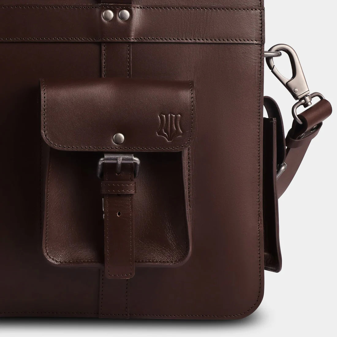 Buffalo Leather Satchel