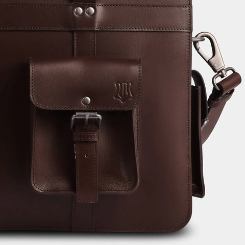 Buffalo Leather Satchel