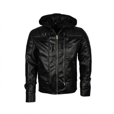 Batman Arkham Knight Hooded Black Jacket