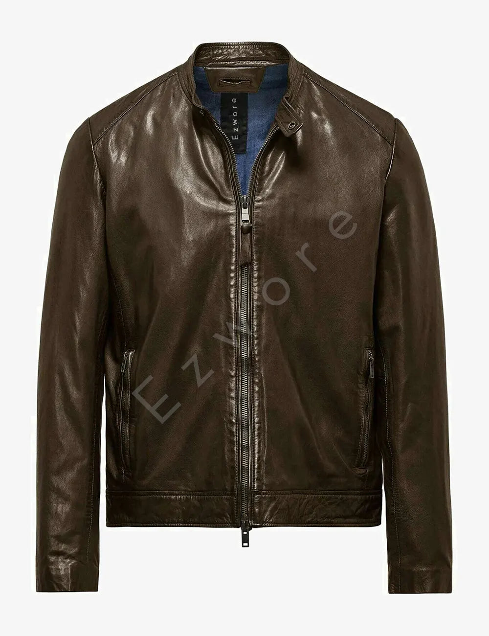 Brown Leather Jacket For Men
